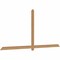 Ekena Millwork Eugene Smooth Timber Gable Bracket, Western Red Cedar, 108"W x 49"H x 1 1/2"D x 3 1/2"F, 11/12 Pitch GBW108X49X0204EUG00SWR - alternate 2
